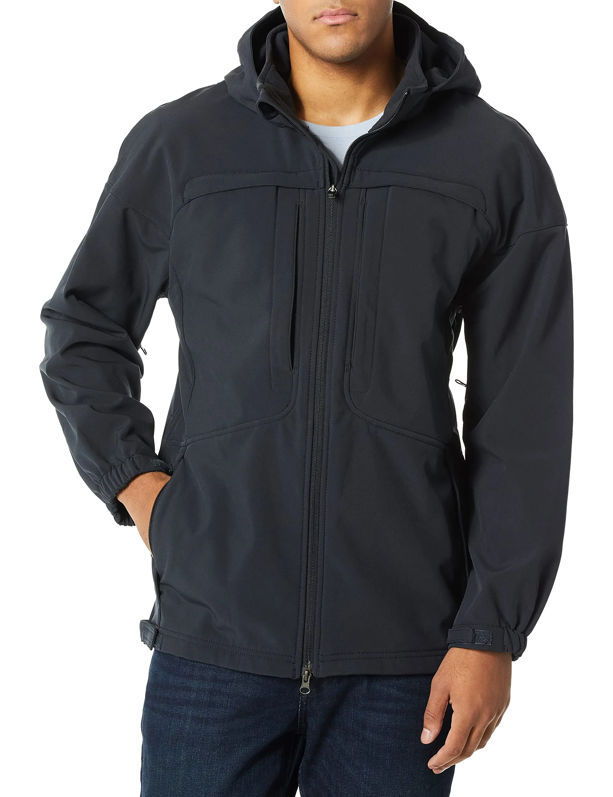 Men's Propper BA Softshell Duty Jacket 2.0, LAPD Navy, Large Regular, Waterproof & Versatile