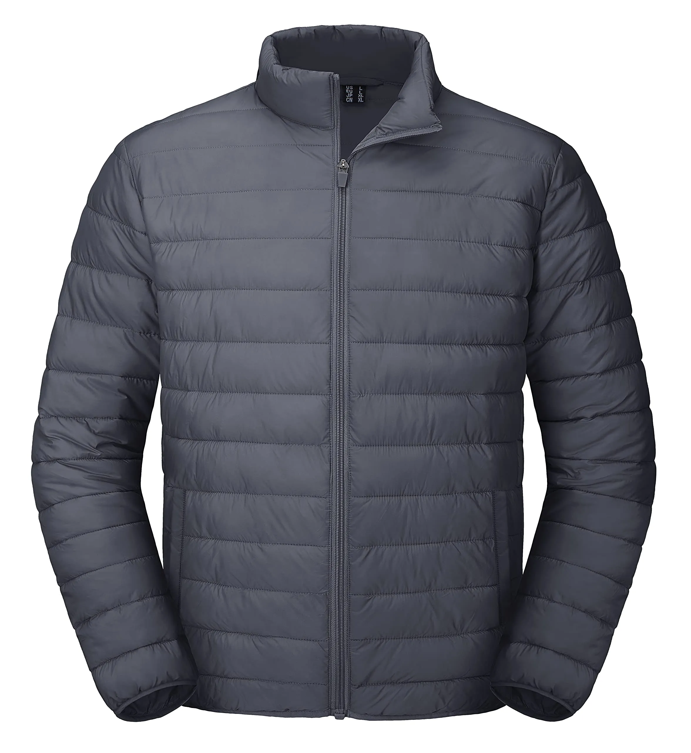 Men's Puffer Jacket Medium Lightweight Warm Water Repellent Windproof Insulated by MAGCOMSEN