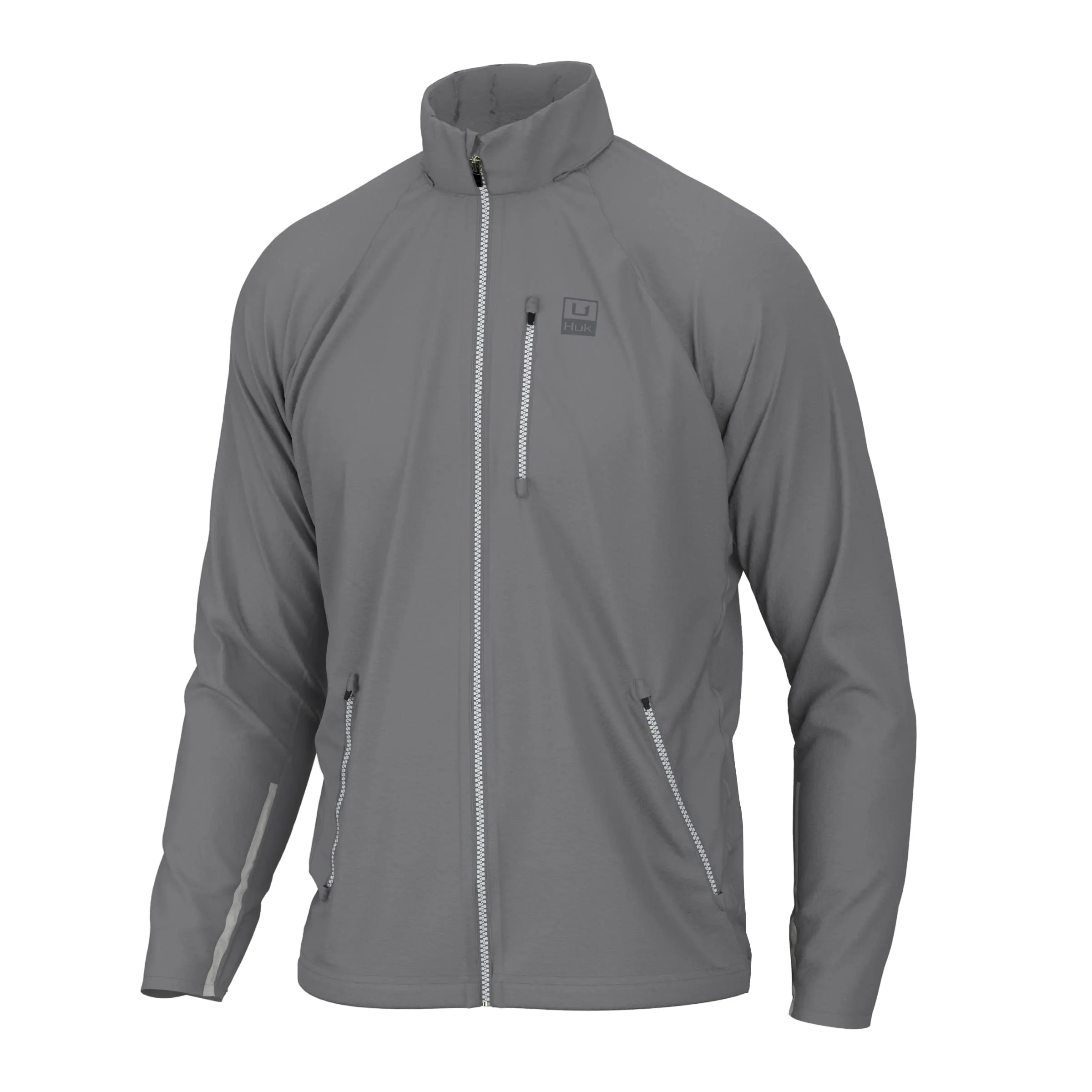 Men's Pursuit Waterproof Wind Resistant Zip Jacket - Small by HUK