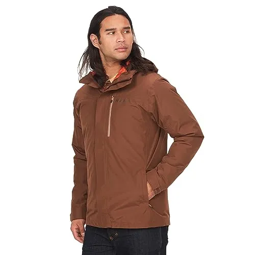 Men's Ramble 3-in-1 Jacket - Recycled Waterproof Shell with Removable Insulated Liner, Small