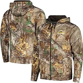 Men's Realtree Camo/Black Los Angeles Chargers Hunter Softshell Full-Zip Jacket