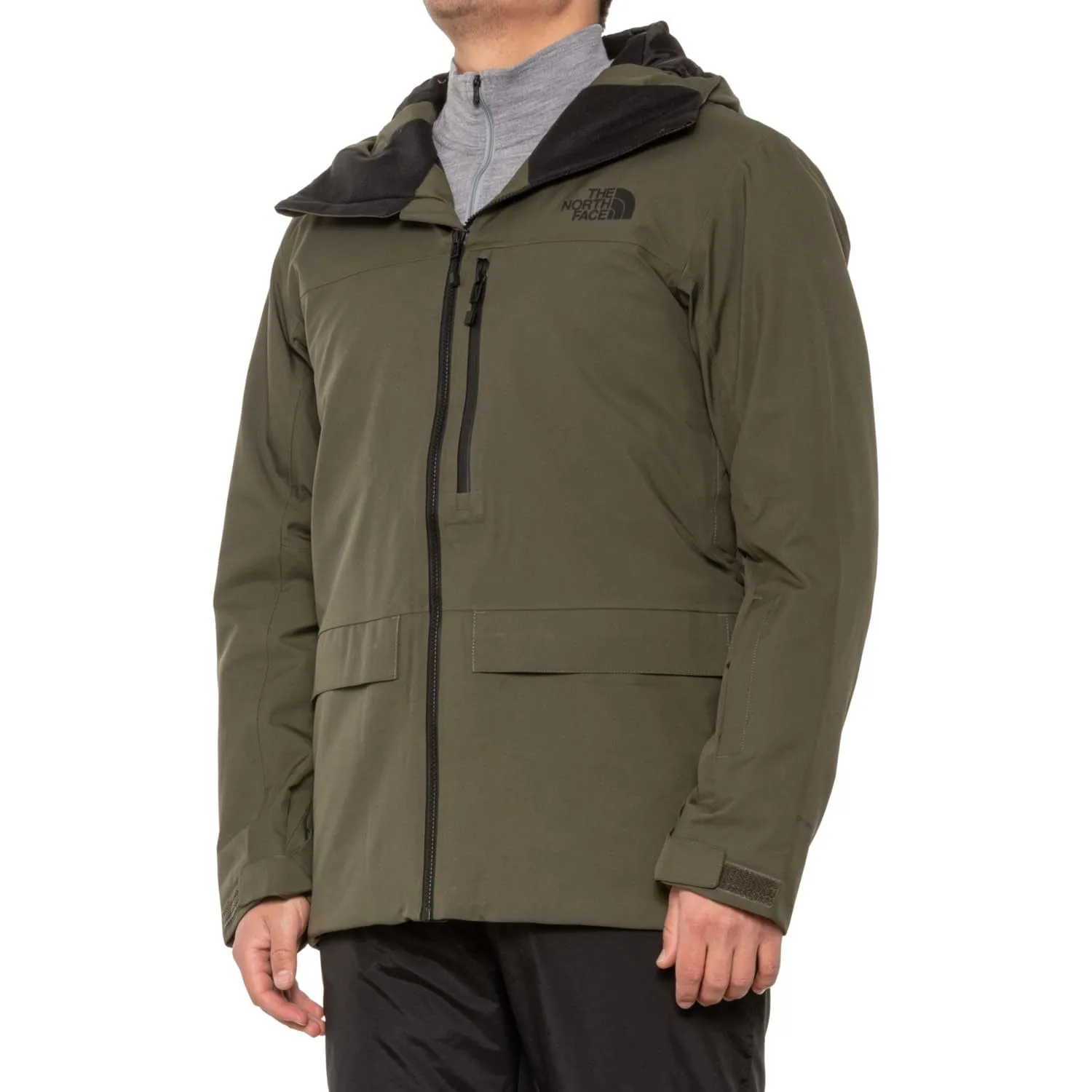 Men's Sickline Insulated Ski Jacket, New Taupe Green, X-Large - Waterproof, Breathable, Warm