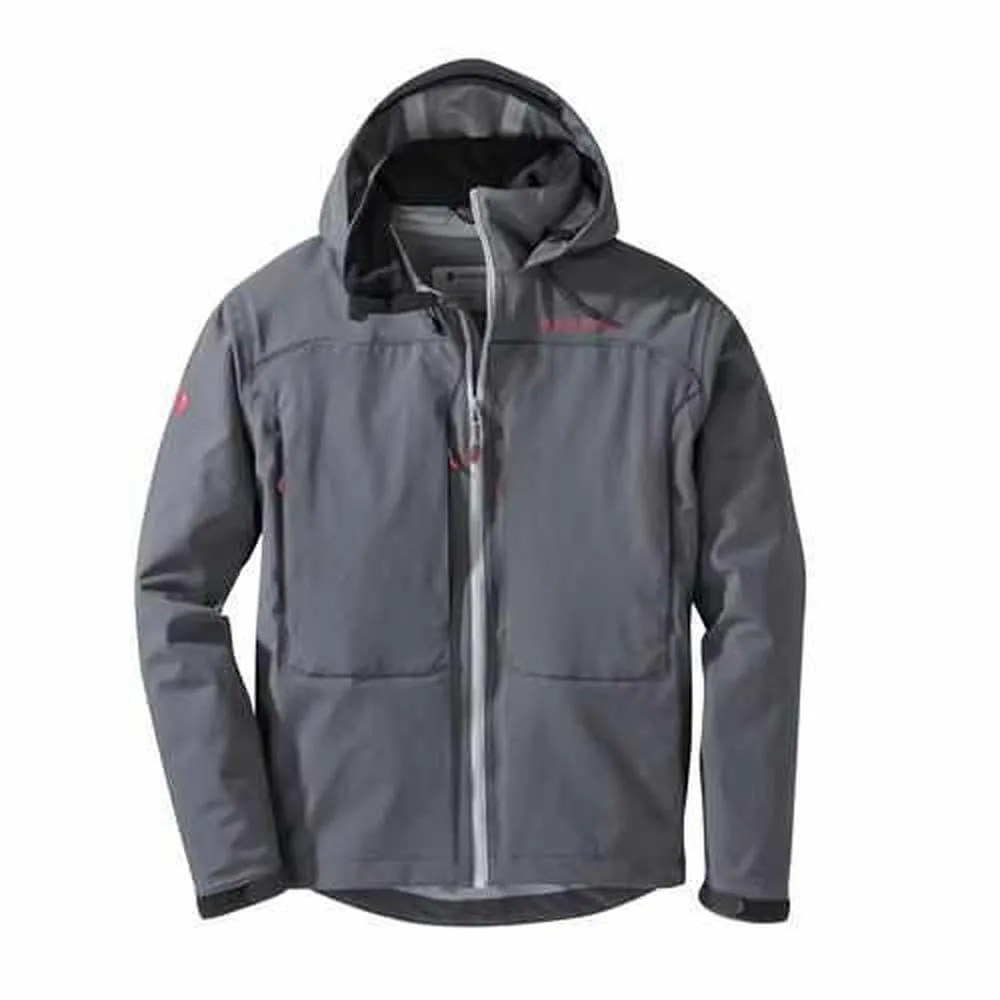 Men's Small Gunpowder Wayward Guide Jacket - Waterproof, Adjustable Hoodie, High-Quality Pockets