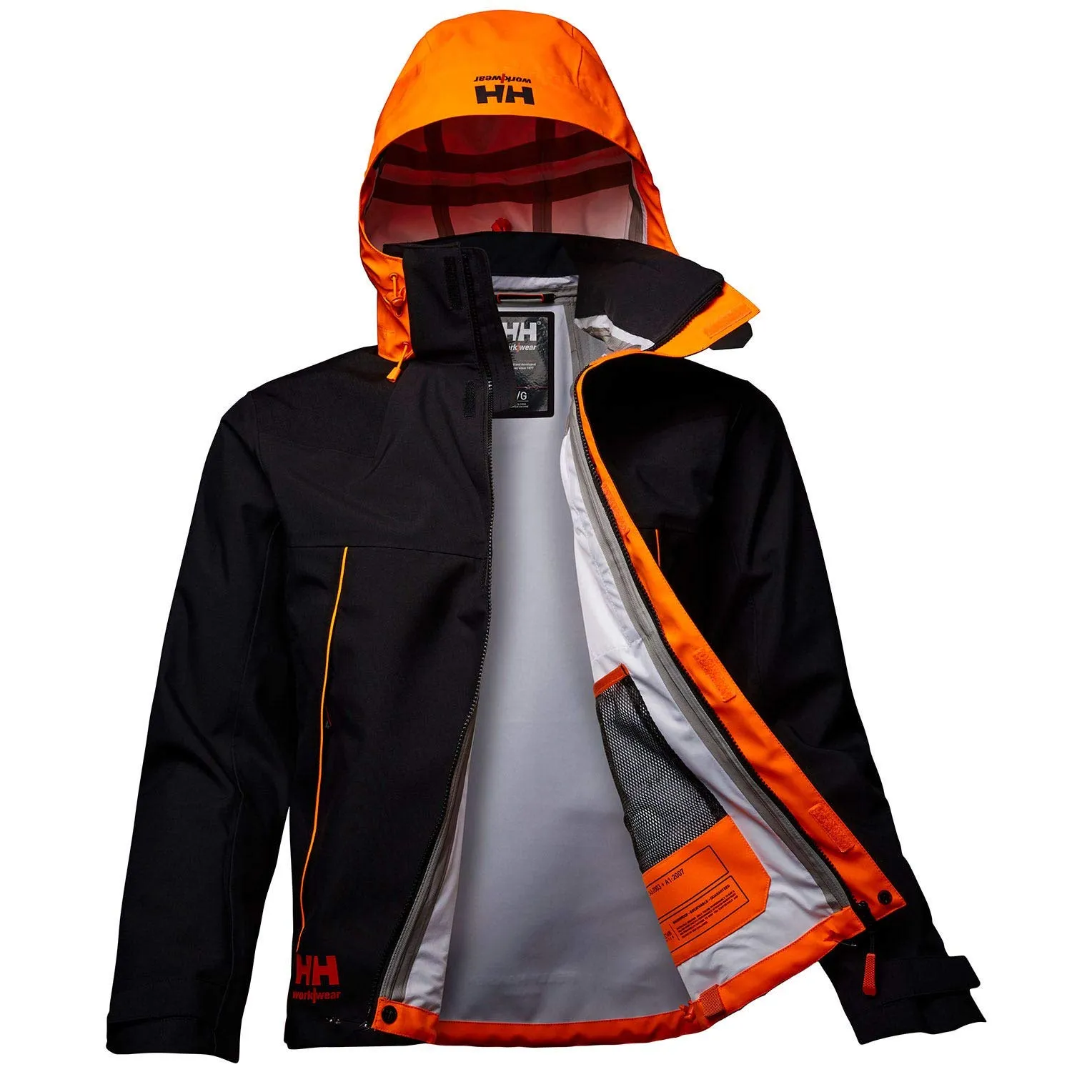 Men's Small Helly-Hansen Workwear Chelsea Evolution Shell Jacket - Waterproof, Windproof, Breathable