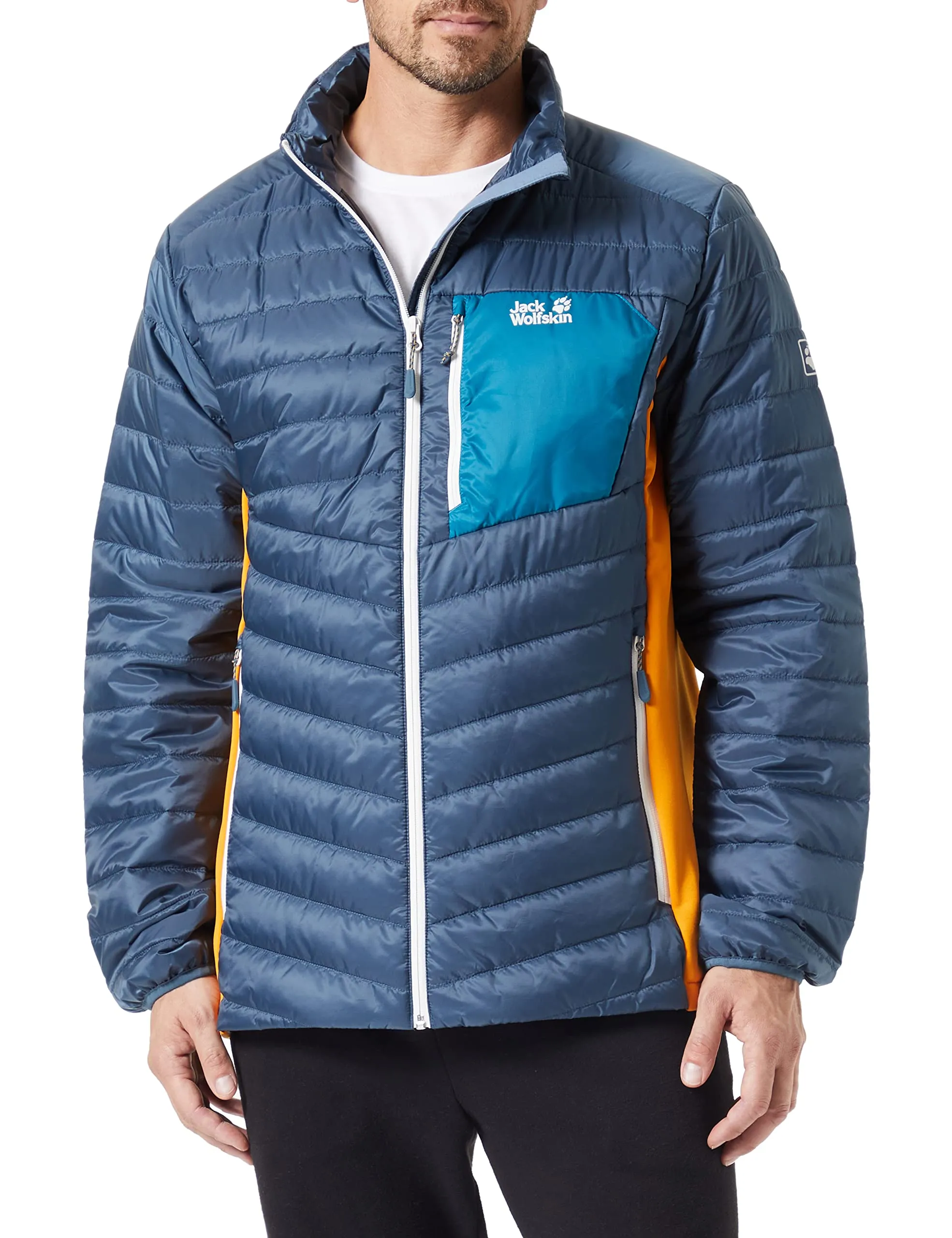 Men's Small Jack Wolfskin Routeburn Jacket - Insulated, Lightweight, Synthetic, Windproof