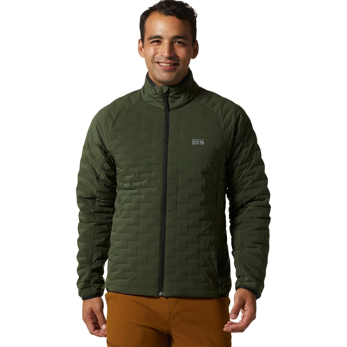 Men's StretchDown Light Jacket in Medium - Comfortable Active Fit & Sustainable Materials