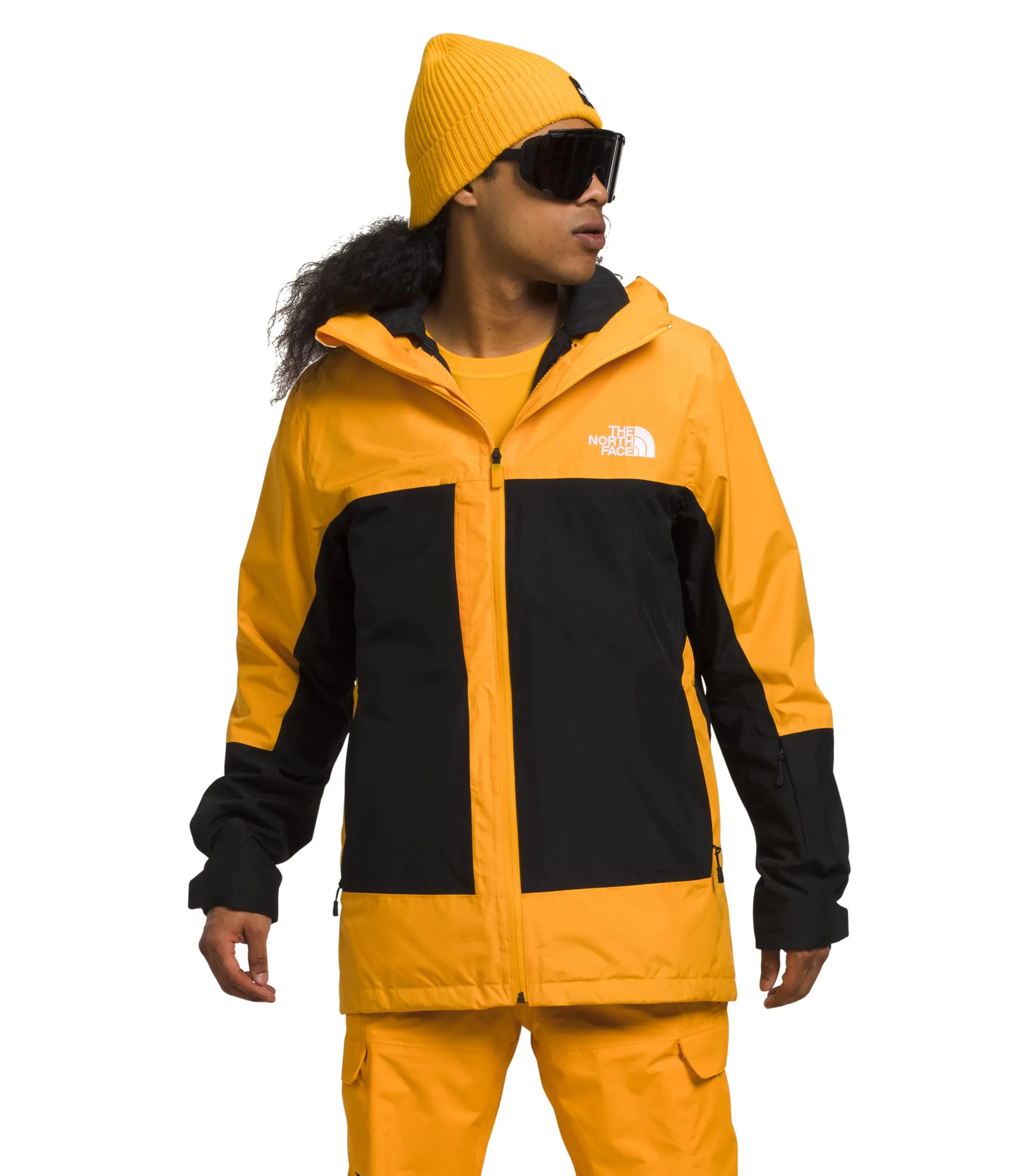 Men's ThermoBall Eco Snow Triclimate Jacket, Summit Gold, Medium - Sustainable & Versatile Outerwear