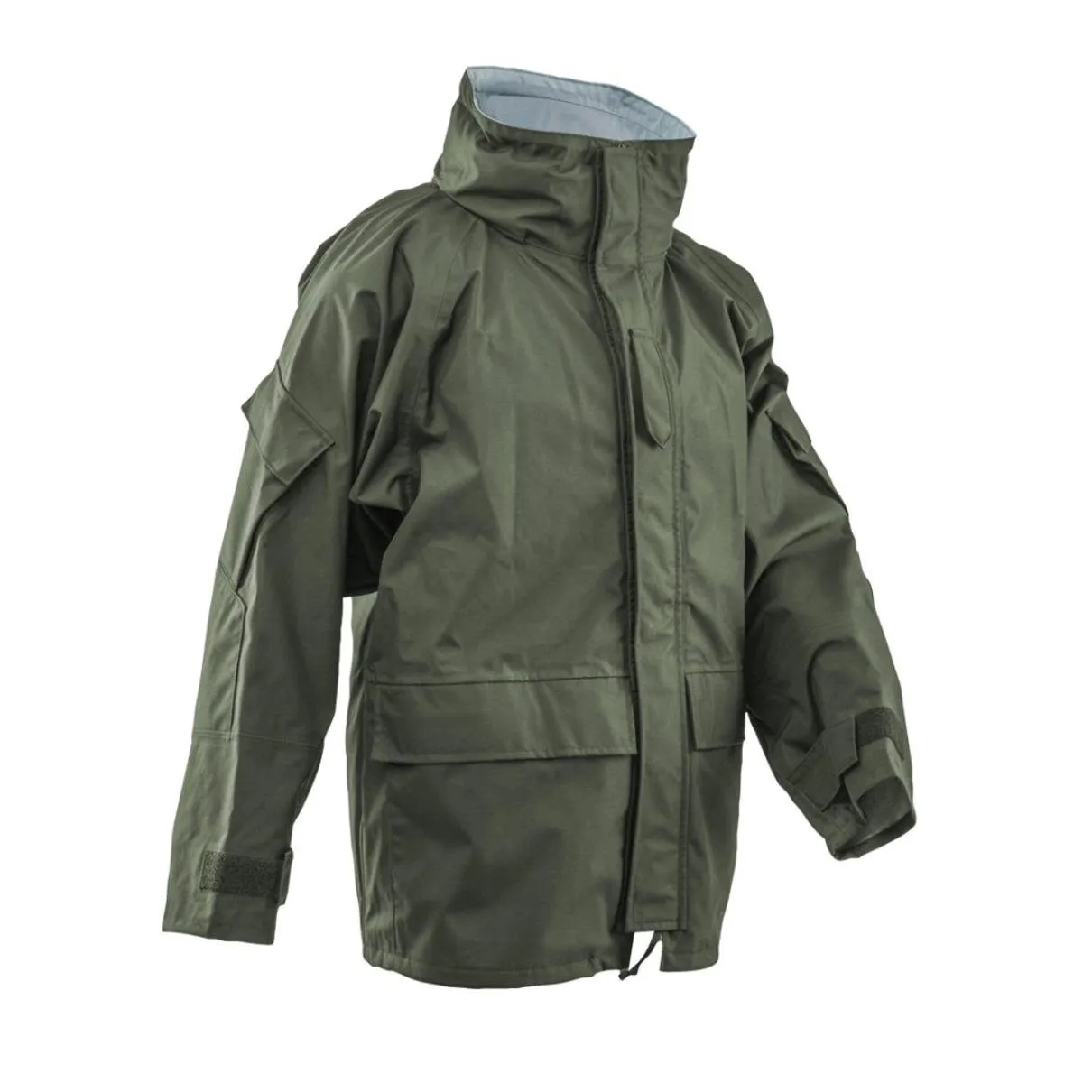 Men's Tru-Spec Parka Jacket X-Small Olive Drab with Adjustable Cuffs and Multiple Pockets