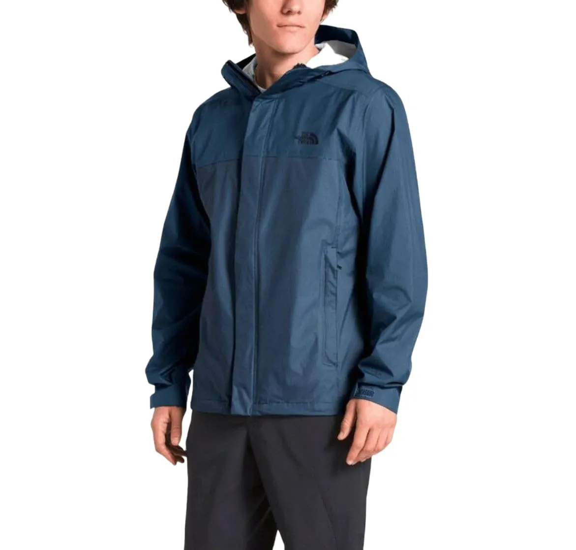 Men's Venture 2 Waterproof Hooded Rain Jacket, XX-Large, Shady Blue - Packable & Breathable