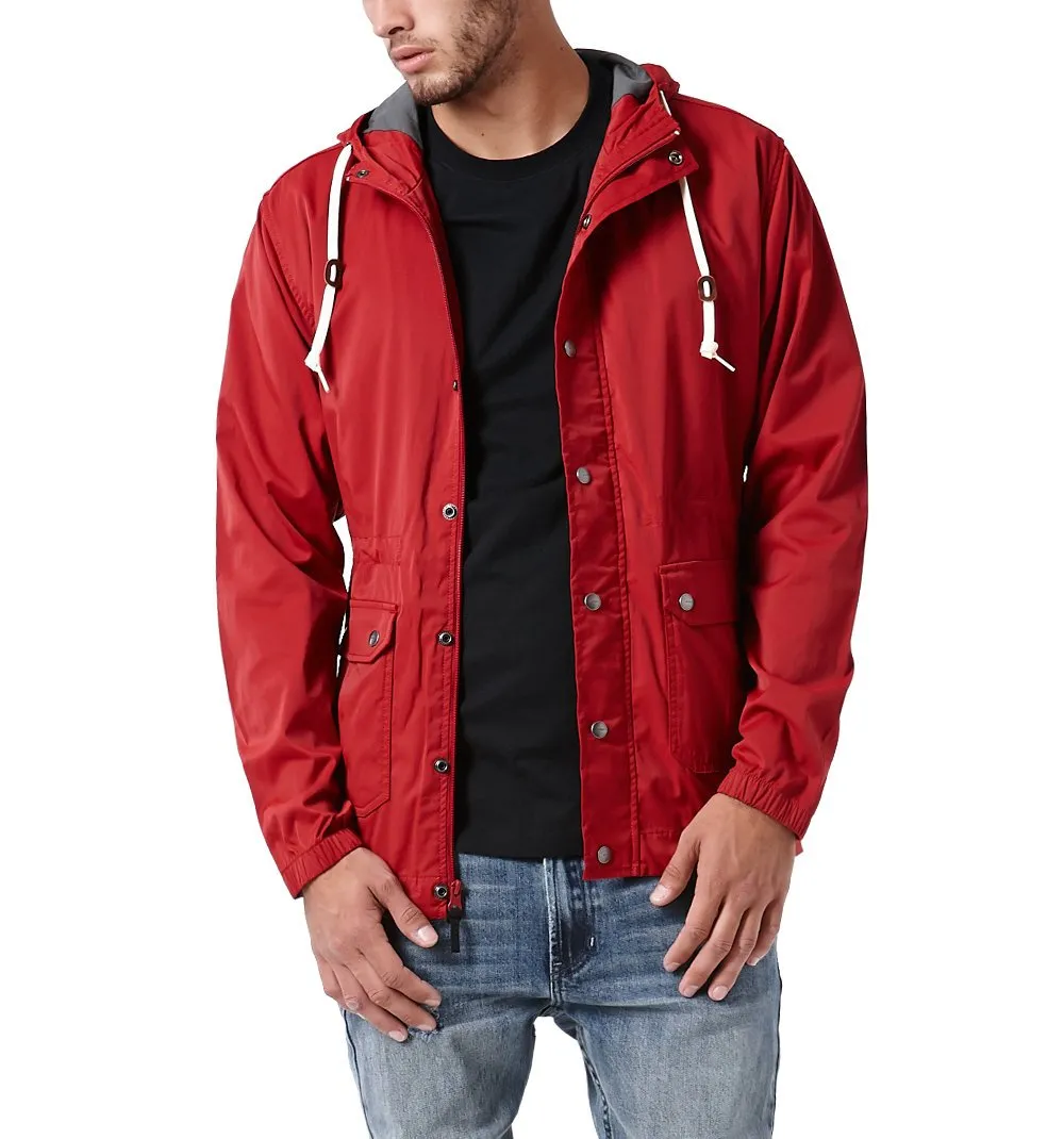 Mens Wildcat Jacket Deep Red Large - O'NEILL Water-Resistant Versatile Outdoor Wear