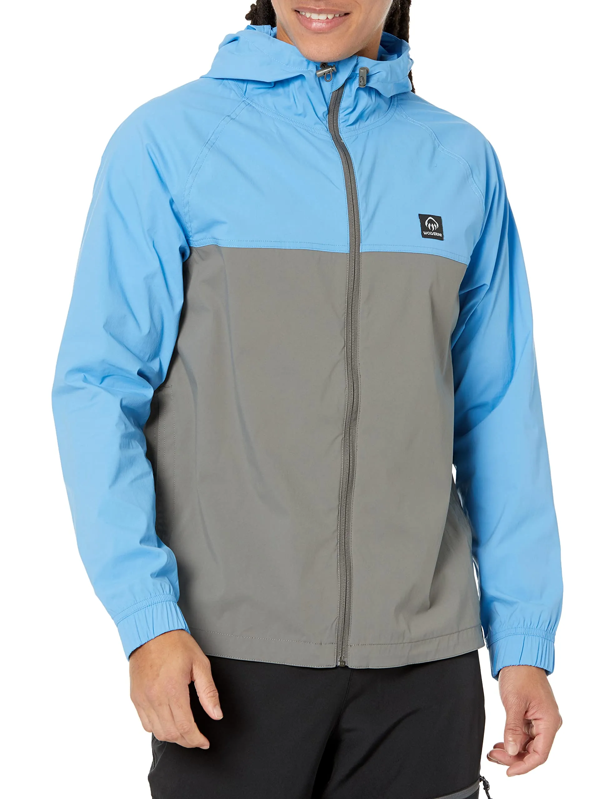 Men's WOLVERINE Guide Eco Jacket in Small - Lightweight, Fast-Drying, Water-Repellent Fabric