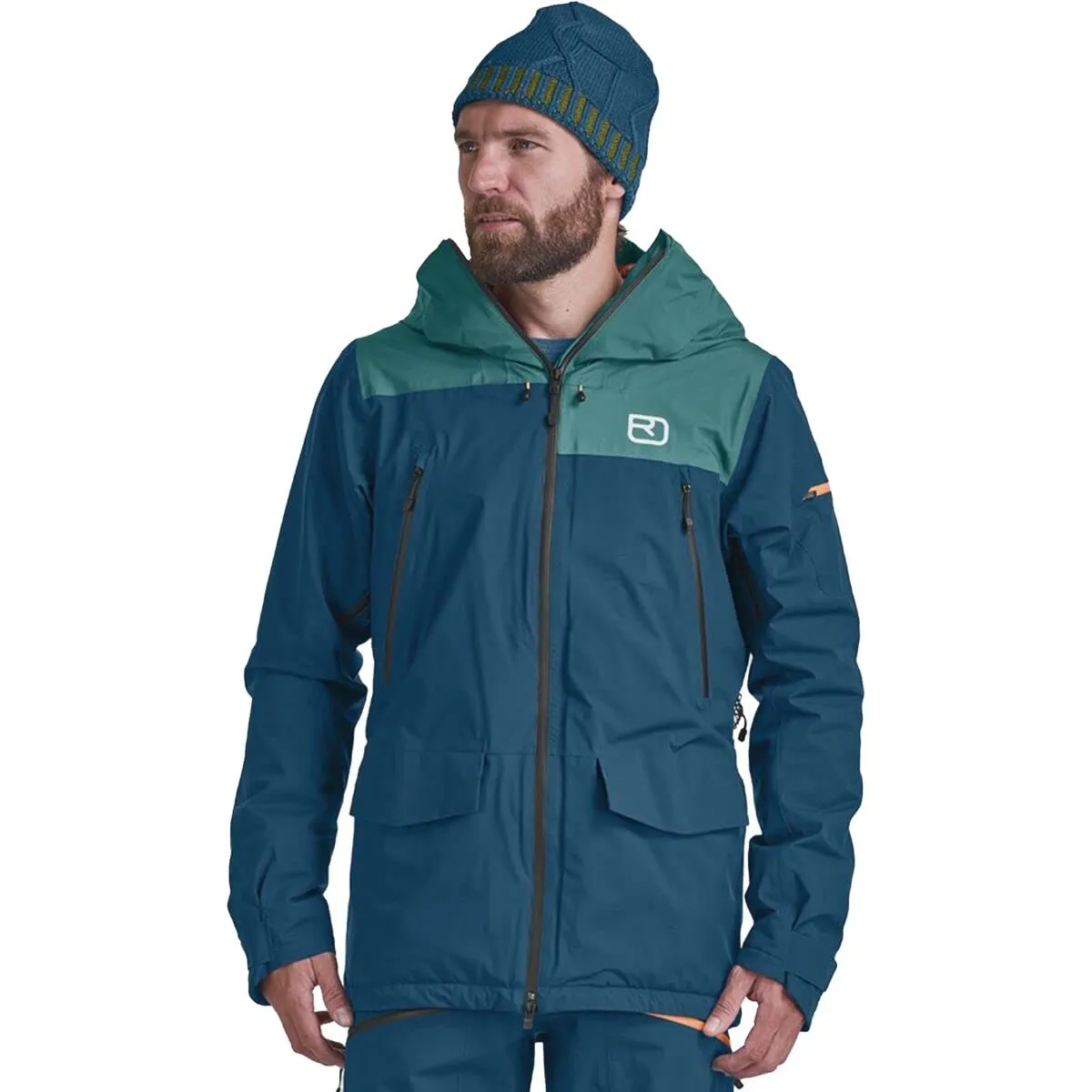 Men’s X-Large Swisswool Sedrun Jacket - Lightweight, Waterproof, High-Insulated Alpine Freeride Jacket