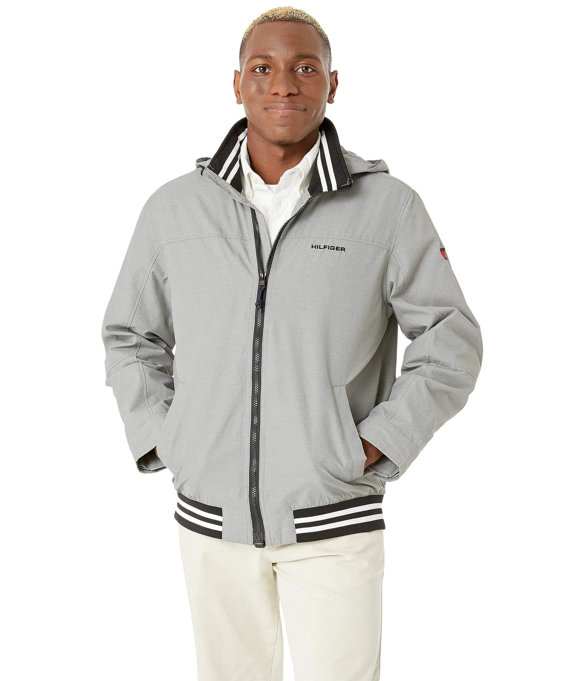 Men's X-Small Adaptive Regatta Jacket with Magnetic Zip Closure by Tommy Hilfiger