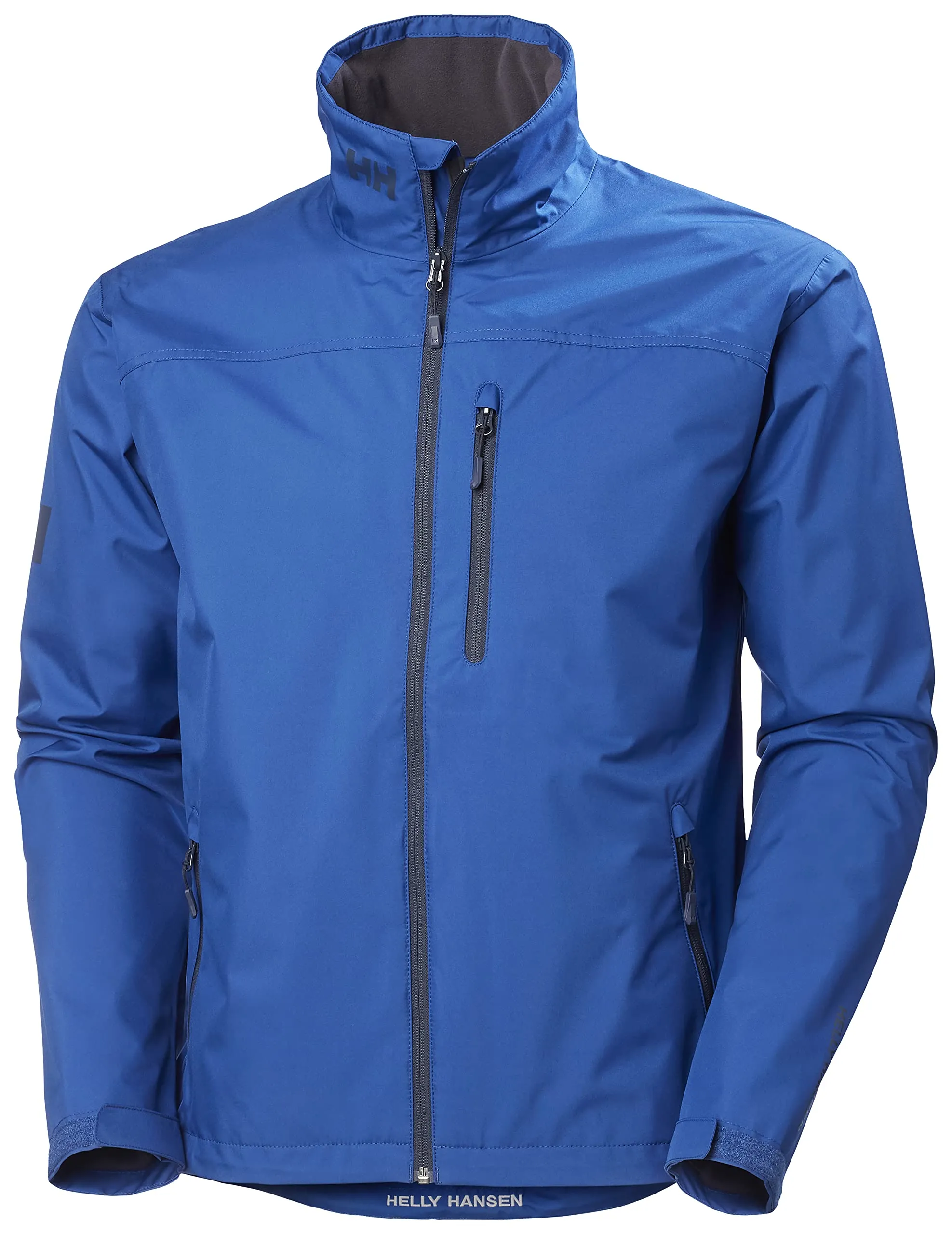 Men's XX-Large Crew Midlayer Fleece Lined Waterproof Windproof Rain Jacket by Helly-Hansen