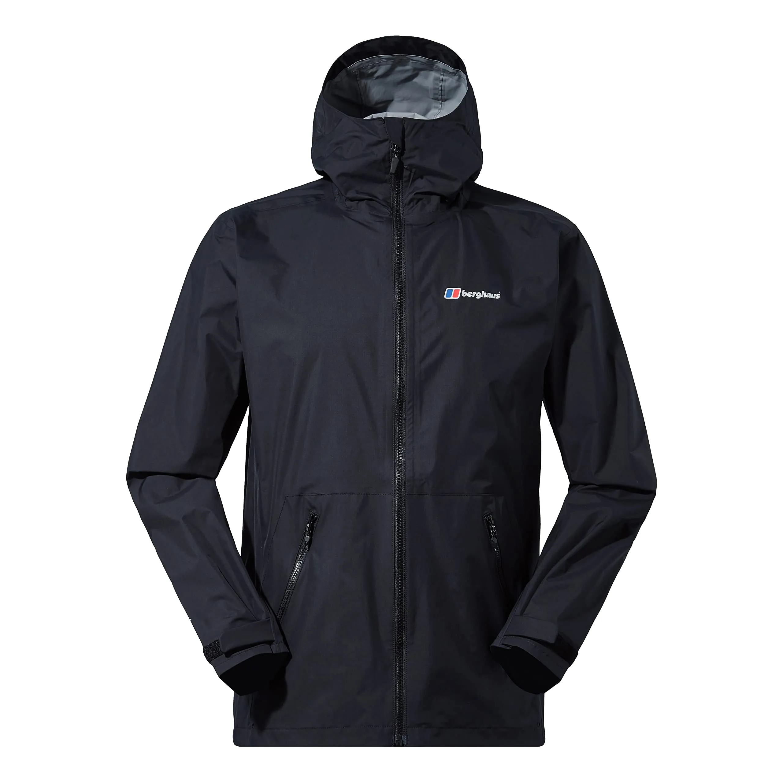 Men's XX-Large Waterproof Rain Jacket - Berghaus Hydroshell with Adjustable Hood and Pockets