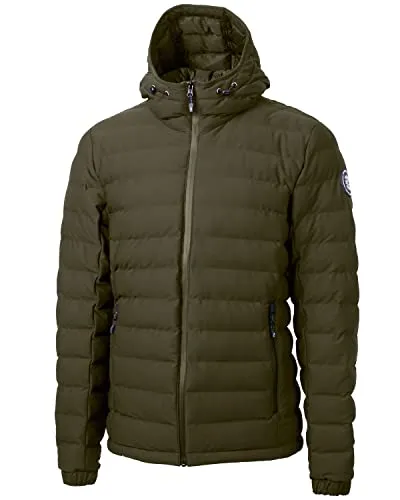 Mission Ridge Repreve Eco Insulated Men's Puffer Jacket - Small, Recycled Down, Water-Resistant