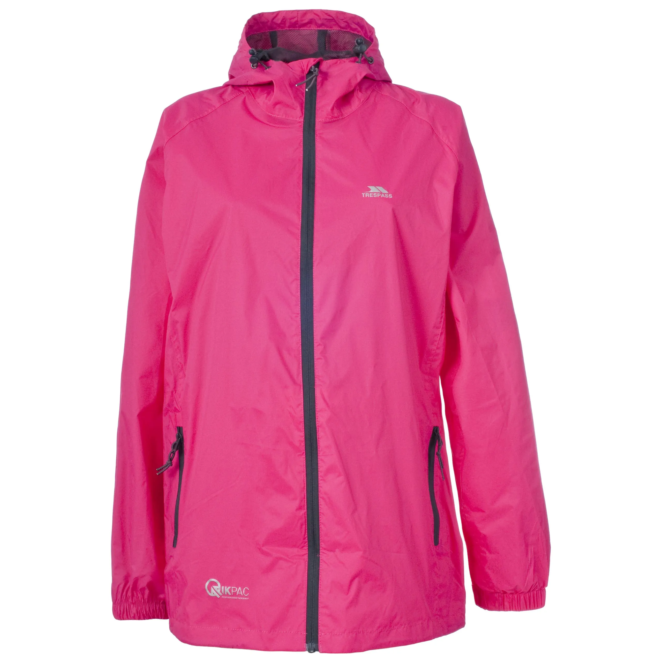 Qikpac Packaway TP75 Jacket by Trespass - XX-Small Waterproof & Breathable Unisex Shell Jacket