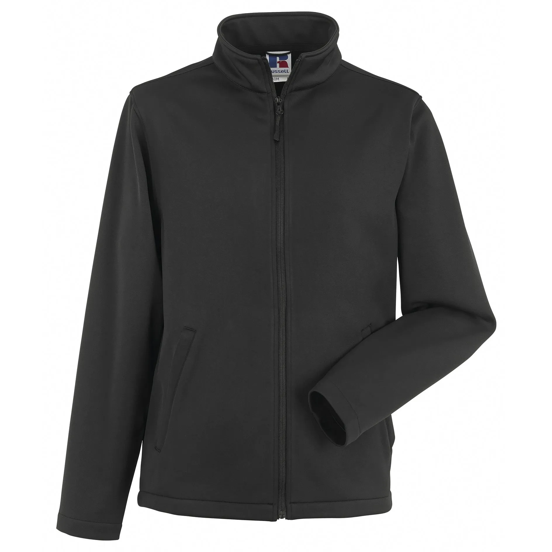 Russell Men's X-Small Smart Softshell Jacket - 100% Polyester, Breathable, Teflon Coated, Microfleece