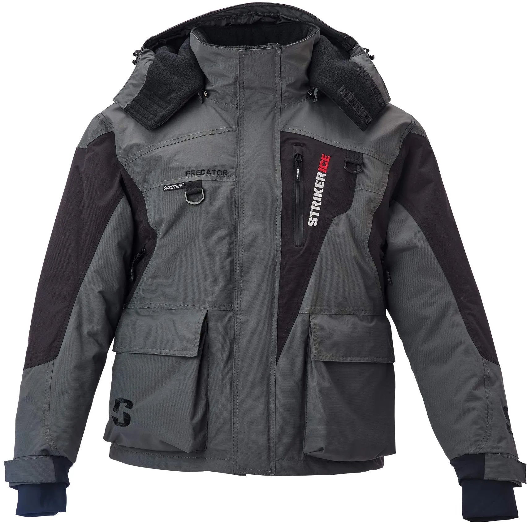 StrikerICE Predator Jacket Small - Waterproof, Insulated, Flotation Assistance & Fishing Gear