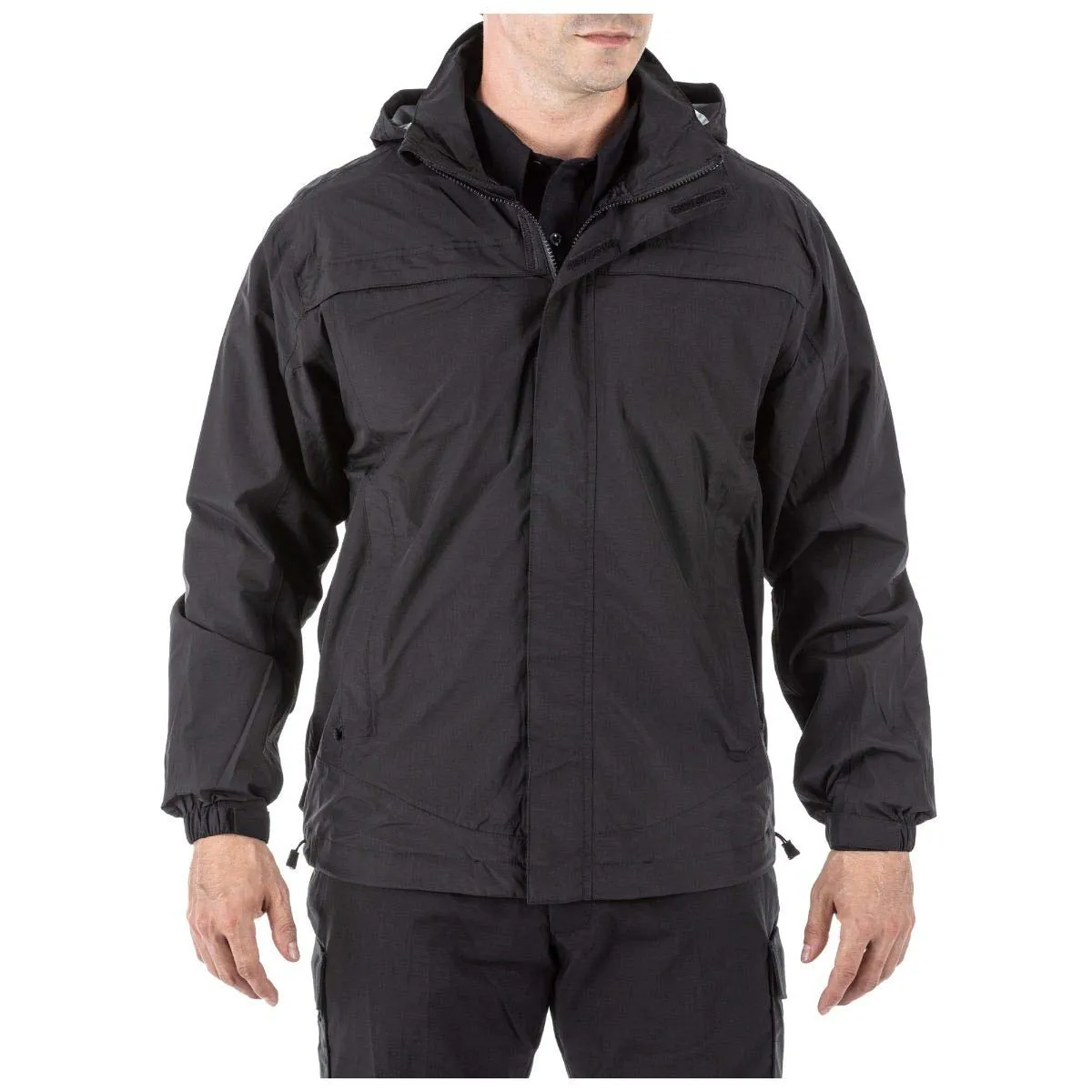 Tactical TAC Dry Rain Shell X-Small, Five Pocket Design, Weather Repellant Lightweight Nylon