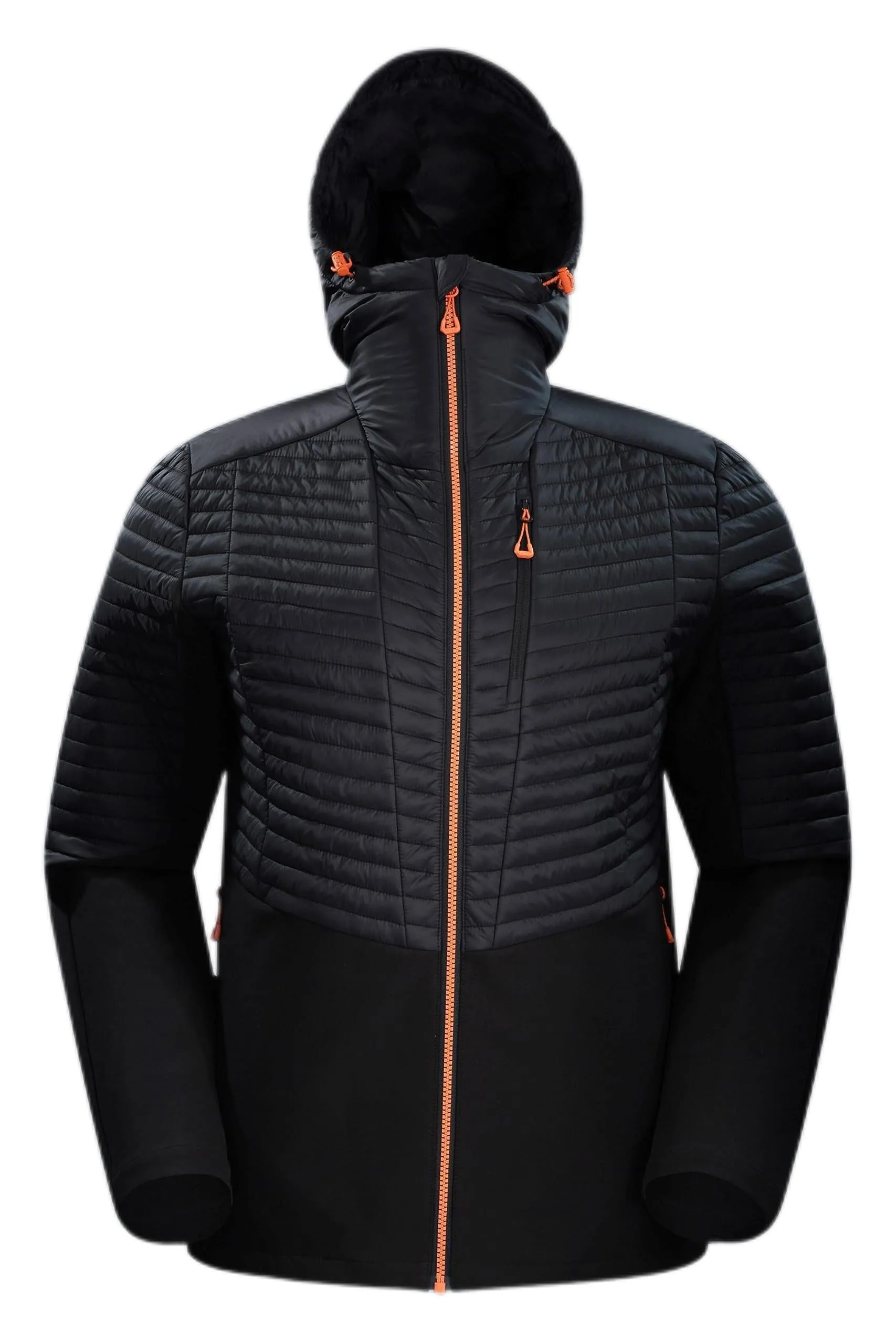 Ultra Siurana Hybrid Softshell Jacket - Water Resistant, Padded Insulation, X-Small, Mountain Warehouse