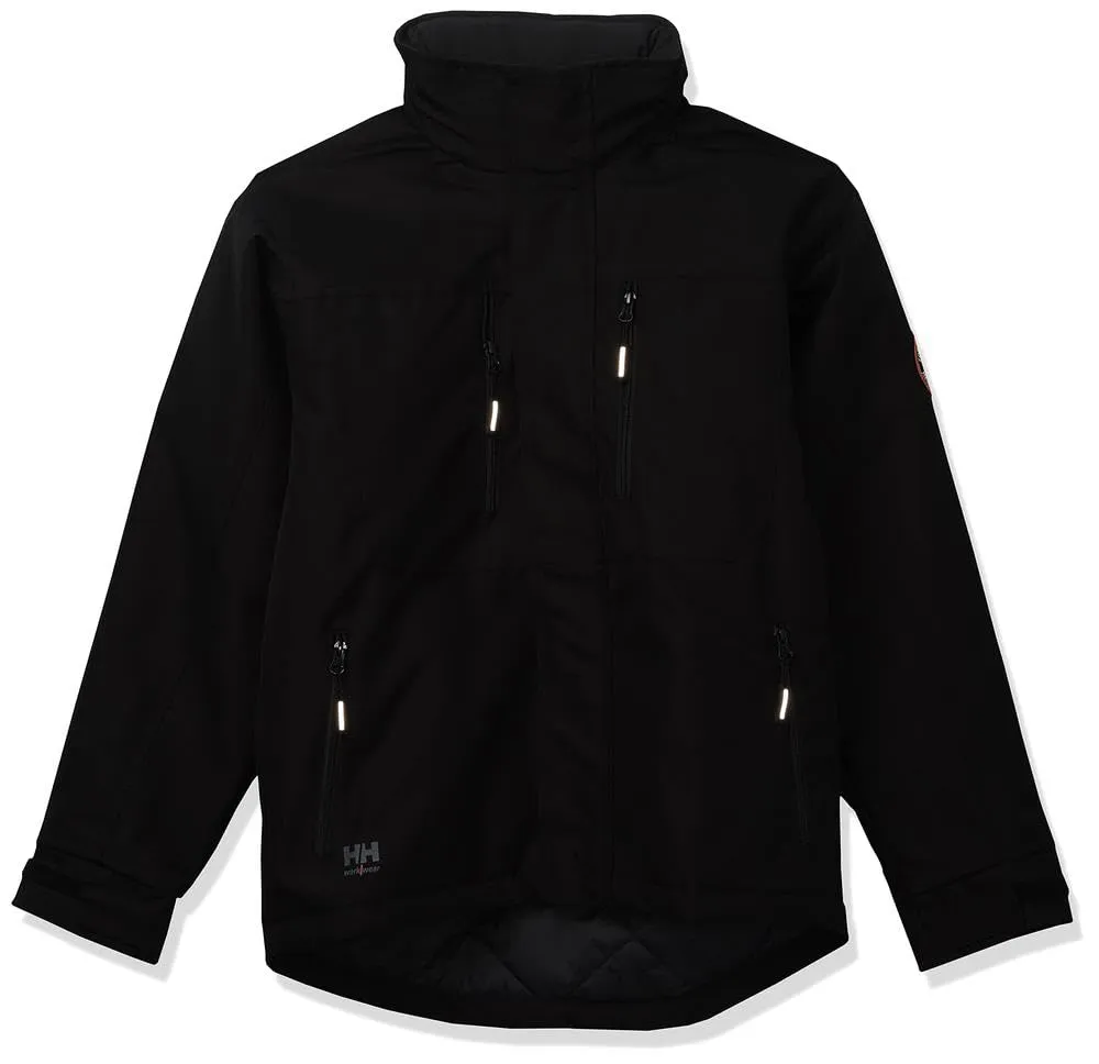 Workwear Men's Berg Insulated Jacket X-Small - Reflective, Detachable Hood, Functional Warmth